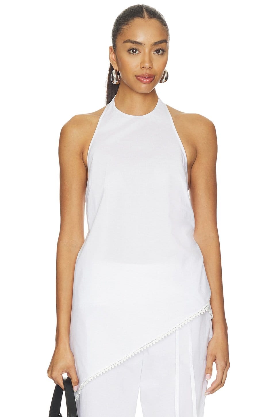 Revolve White Halter Top