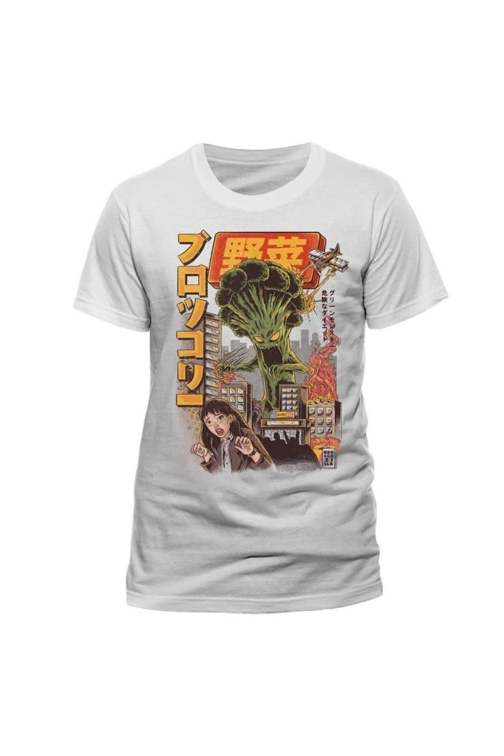 Ilustrata Ilustrata Men's Broccozilla T-Shirt in White
