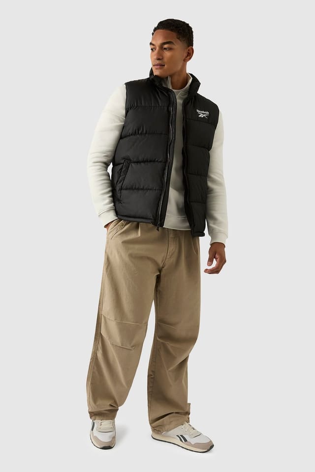 Reebok Reebok Men's Puffer Vest in Black - 3