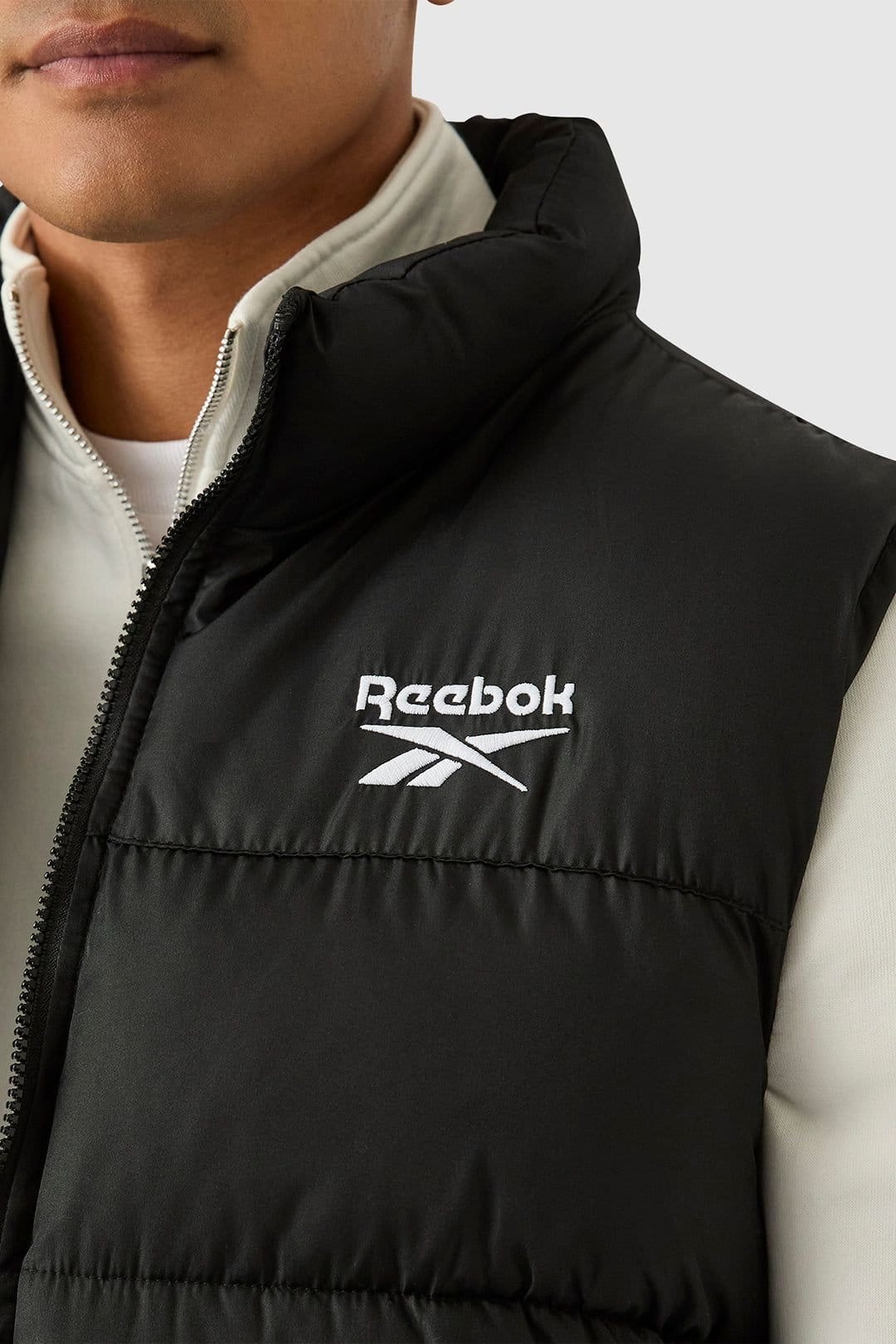 Reebok Reebok Men's Puffer Vest in Black - 4