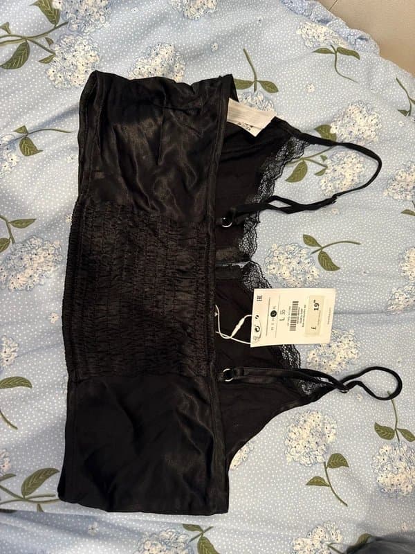 Bershka Bershka lace corset style bralette