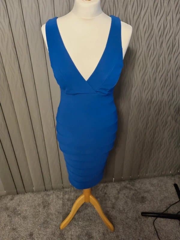 New Look Blue new look bodycon dress