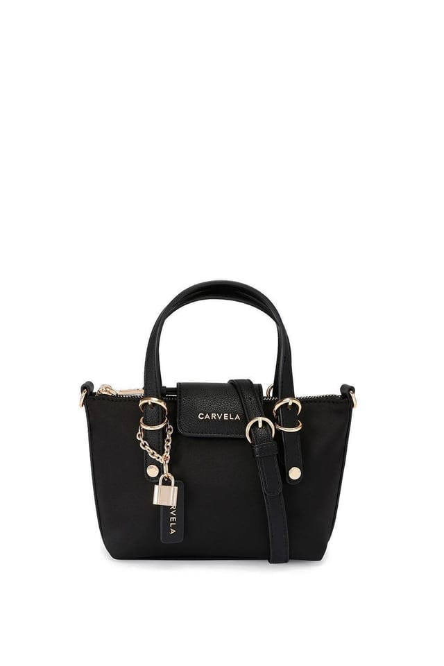 Carvela Carvela Women's 'Marcela Crossbody' Bag in Black - 2