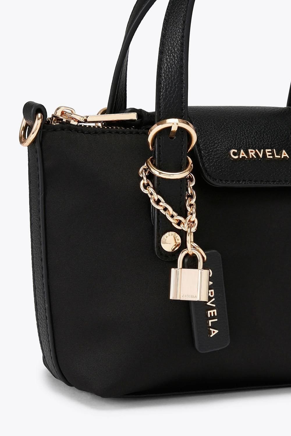 Carvela Carvela Women's 'Marcela Crossbody' Bag in Black - 4