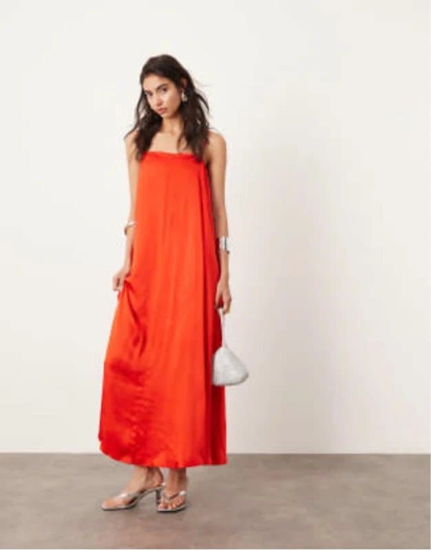 ASOS Red staple summer dress