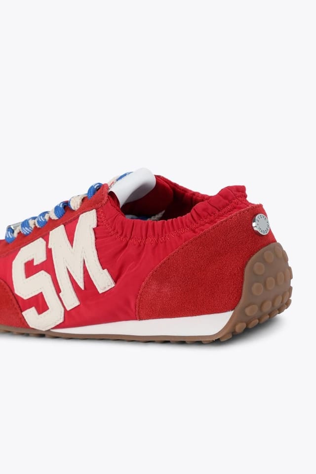 Steve Madden STEVE MADDEN Women's 'Cashbox Red Suede' Suede Trainers - 3