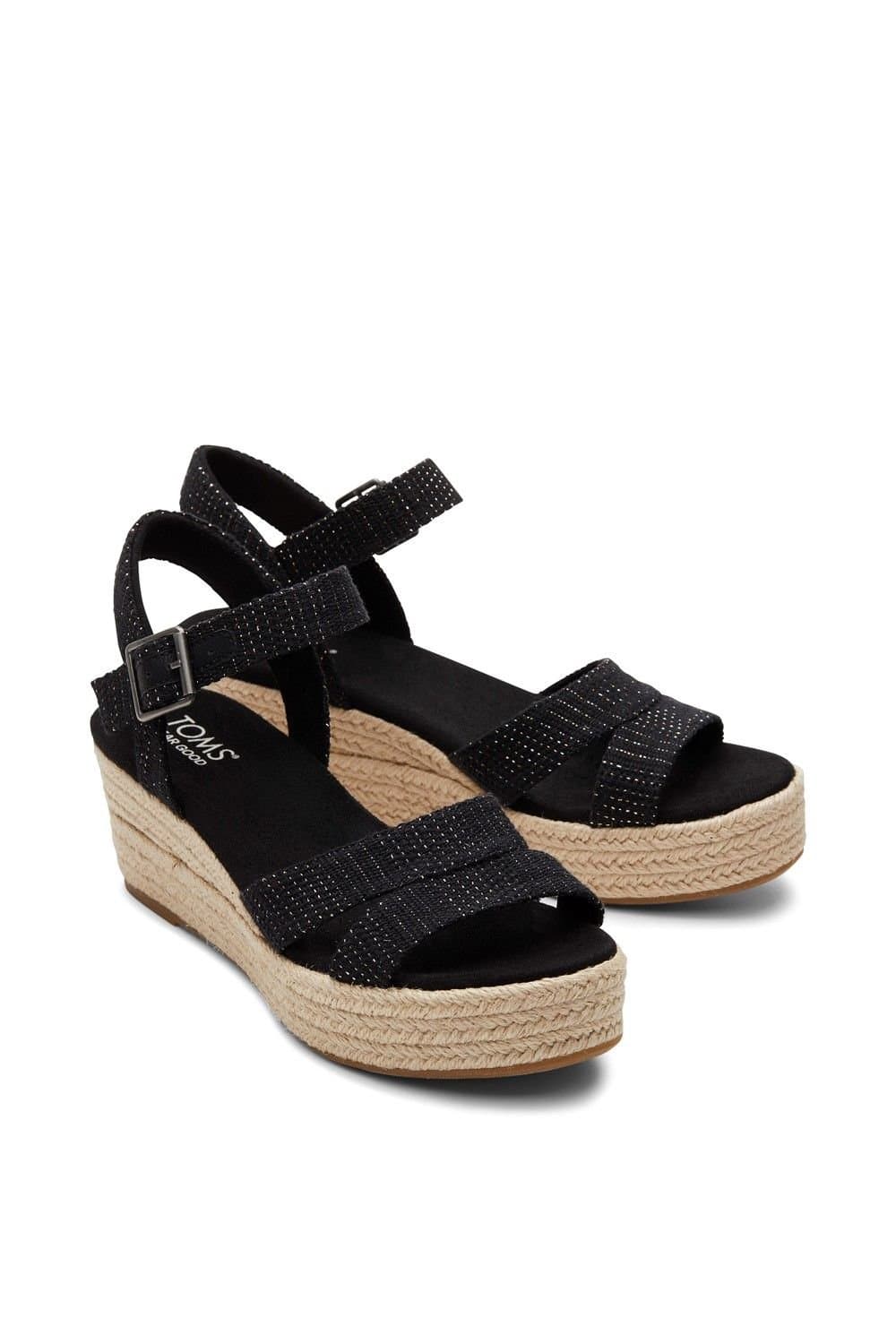 TOMS TOMS Women's Audrey Espadrille in Black
