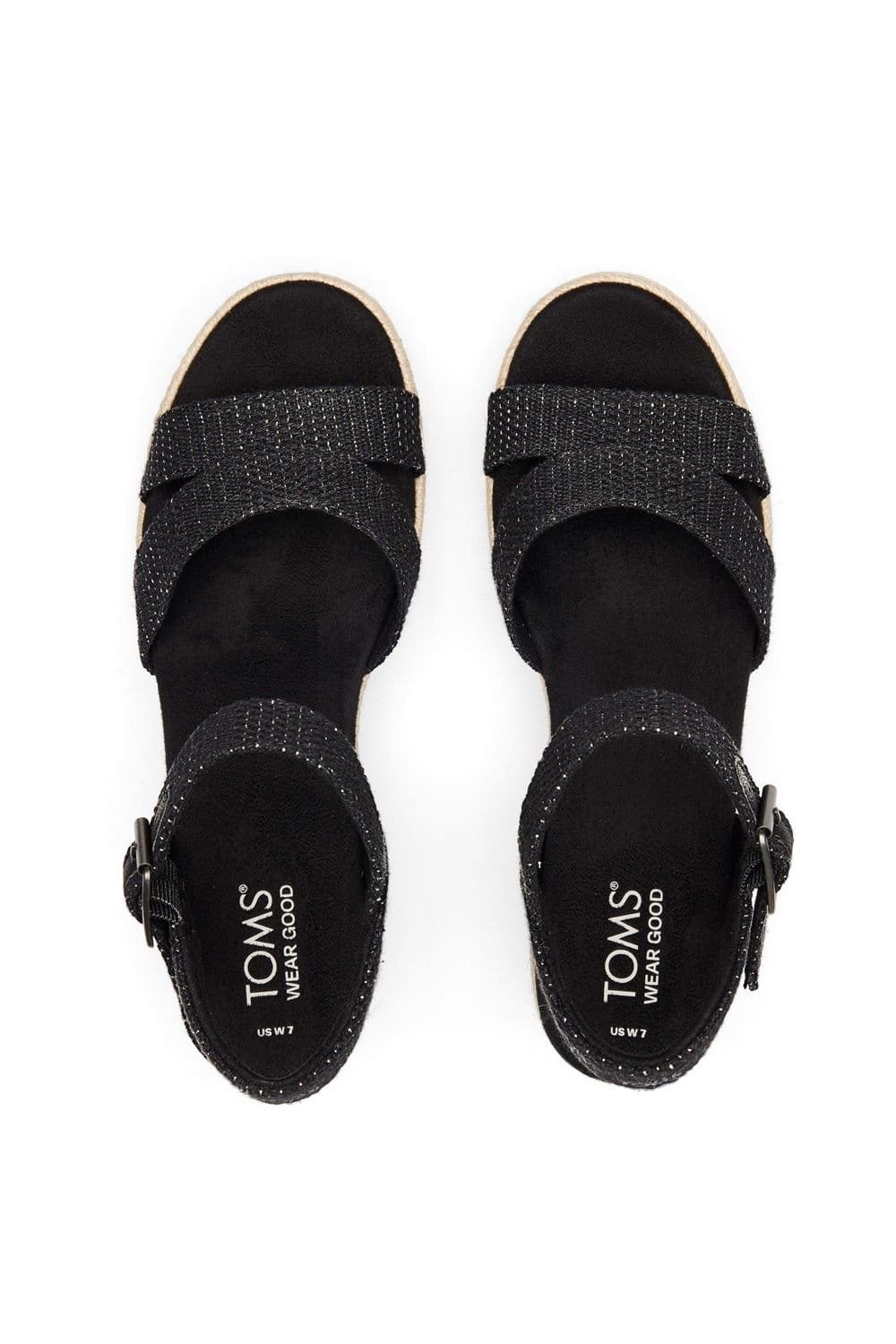 TOMS TOMS Women's Audrey Espadrille in Black - 4