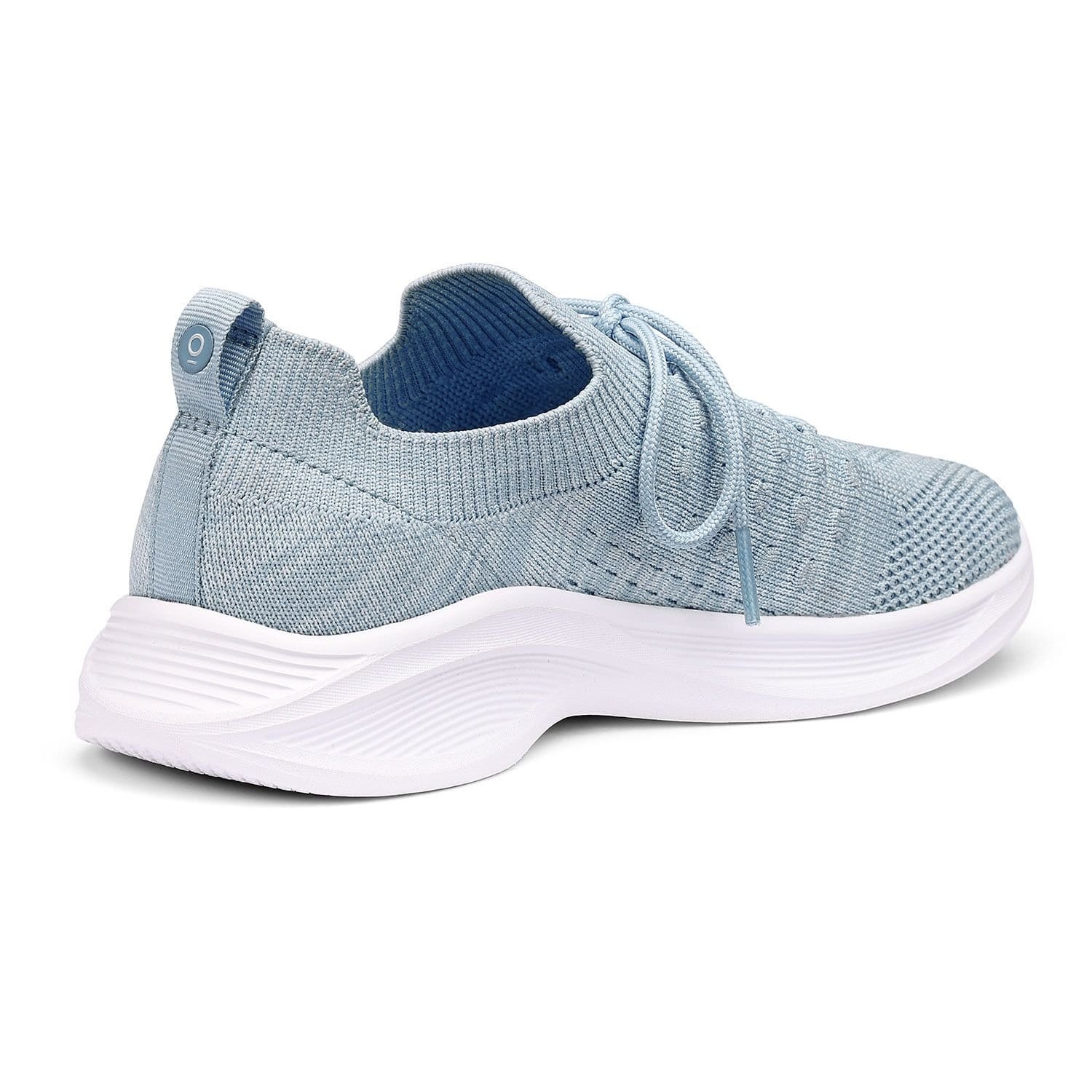Hotter Hotter Women's 'Defy' Slip-On Trainer in Light Blue - 4