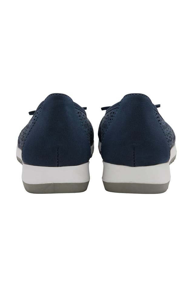Lotus Lotus Women's 'Helen' Ballerina Shoes in Navy - 3