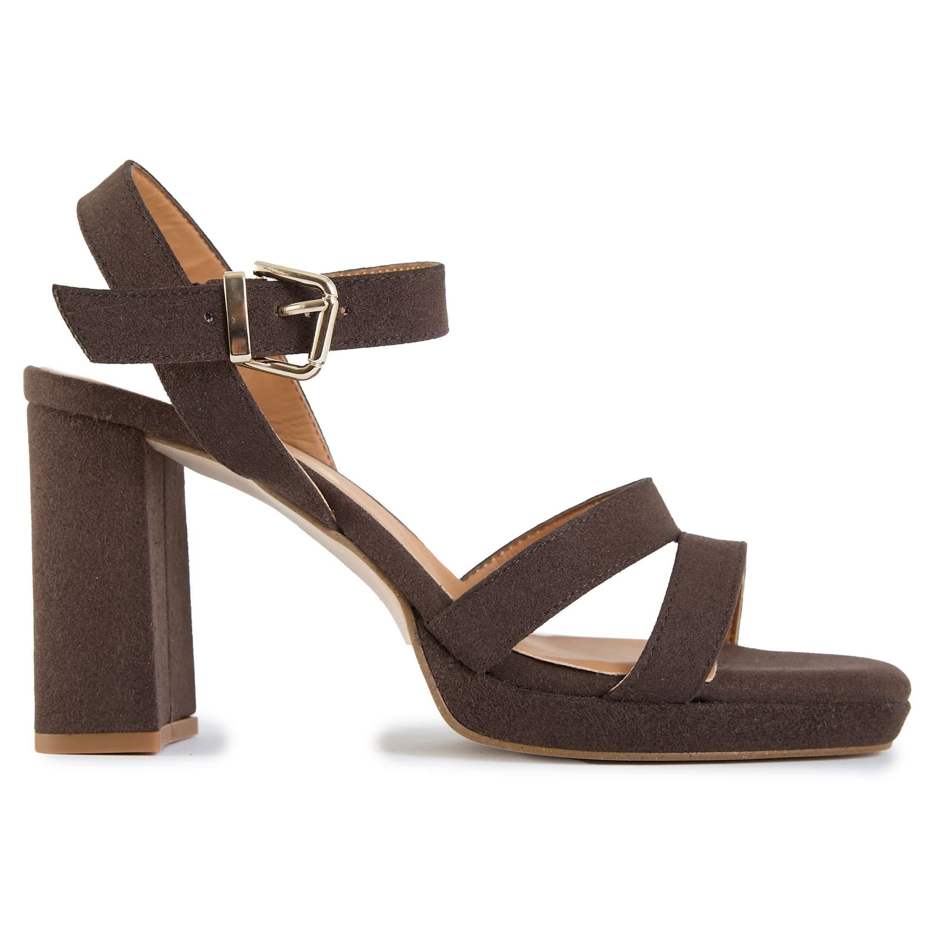 V.GAN V.GAN Women's Tulsi Platform Heel Sandals in Brown