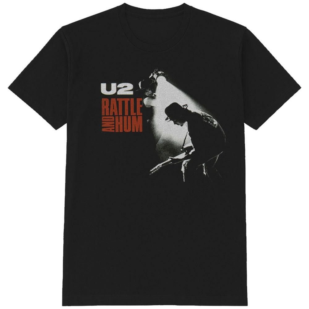 U2 U2 Men's Rattle & Hum Cotton T-Shirt in Black - 4