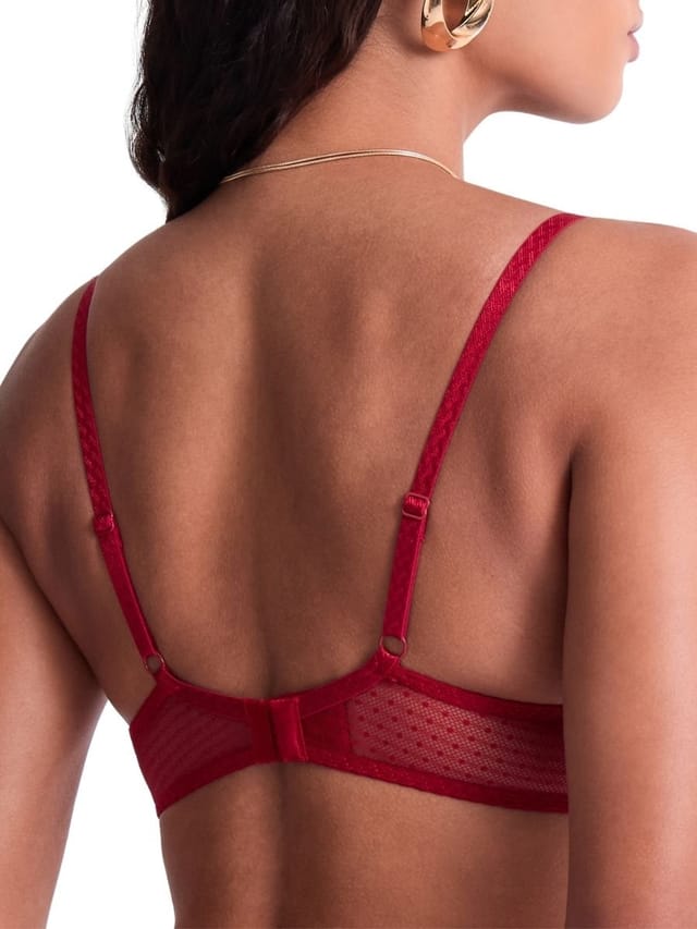 Aubade Aubade Women's Mystery Of Love High Apex Full Cup Bra in Red - 2