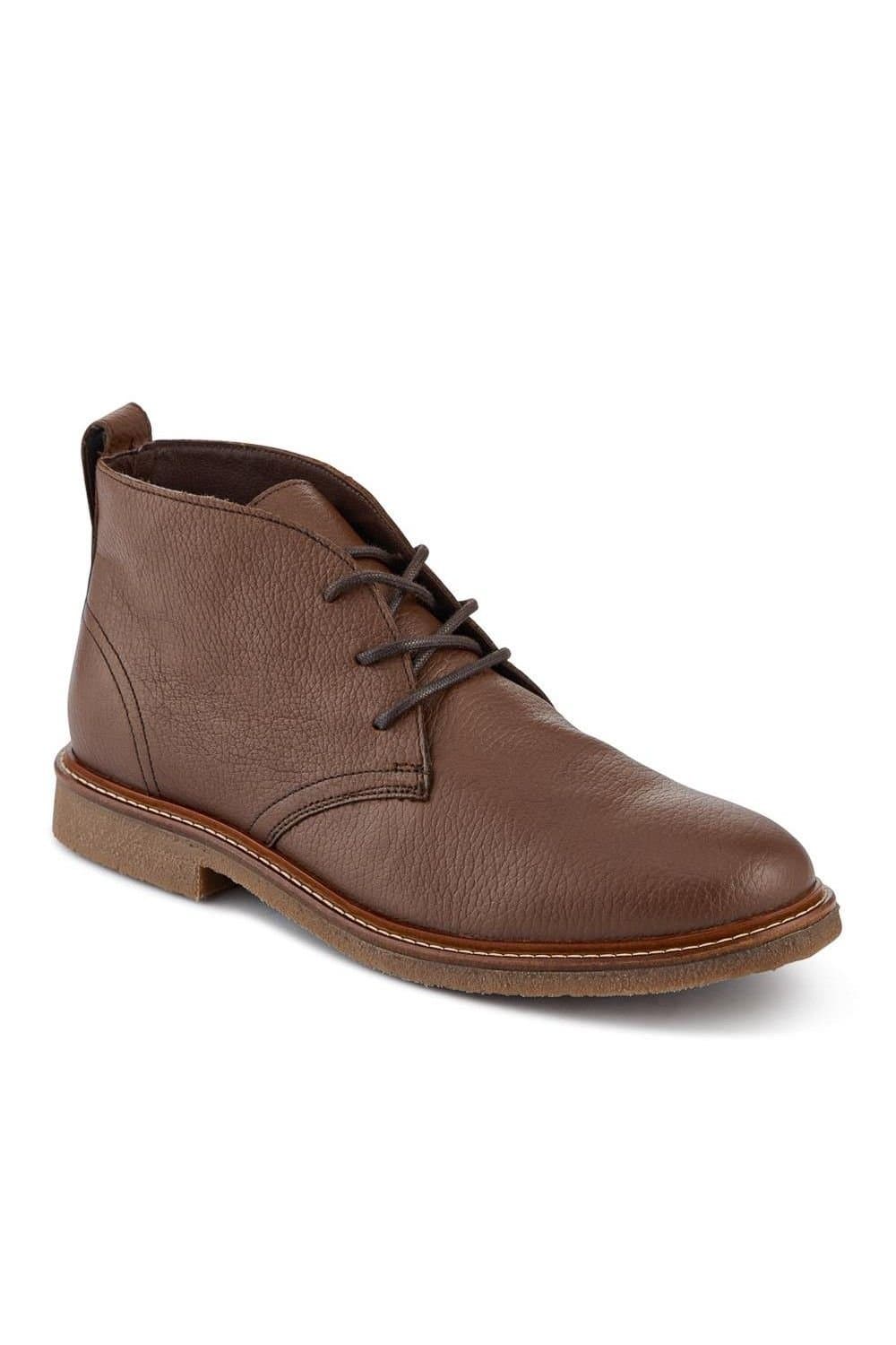 Jones Bootmaker Jones Bootmaker Men's Earley Leather Chukka Boots in Light Brown