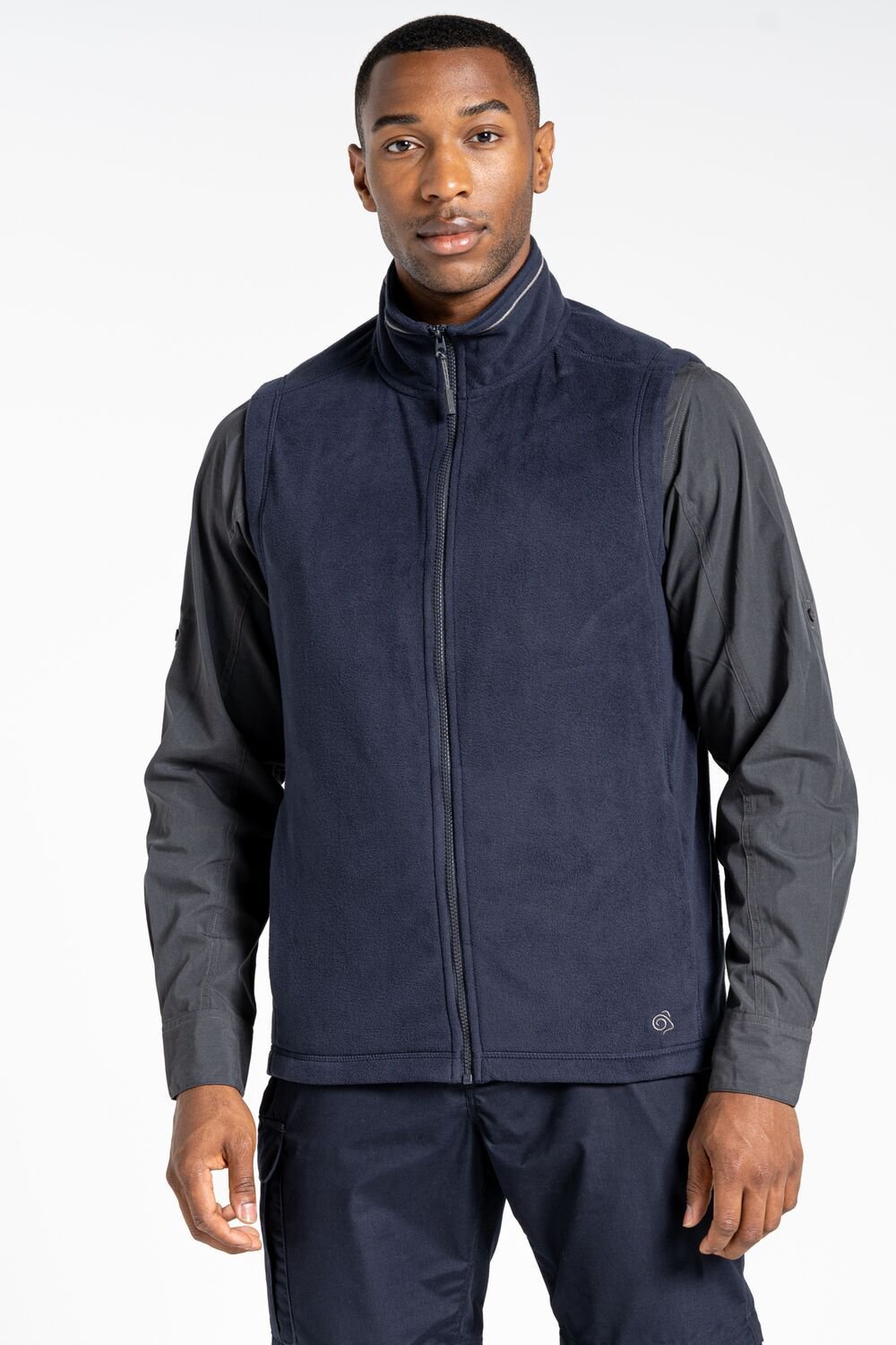 Craghoppers Craghoppers Men's Mens 'Expert Corey' Full Zip Fleece Vest in Navy - 2
