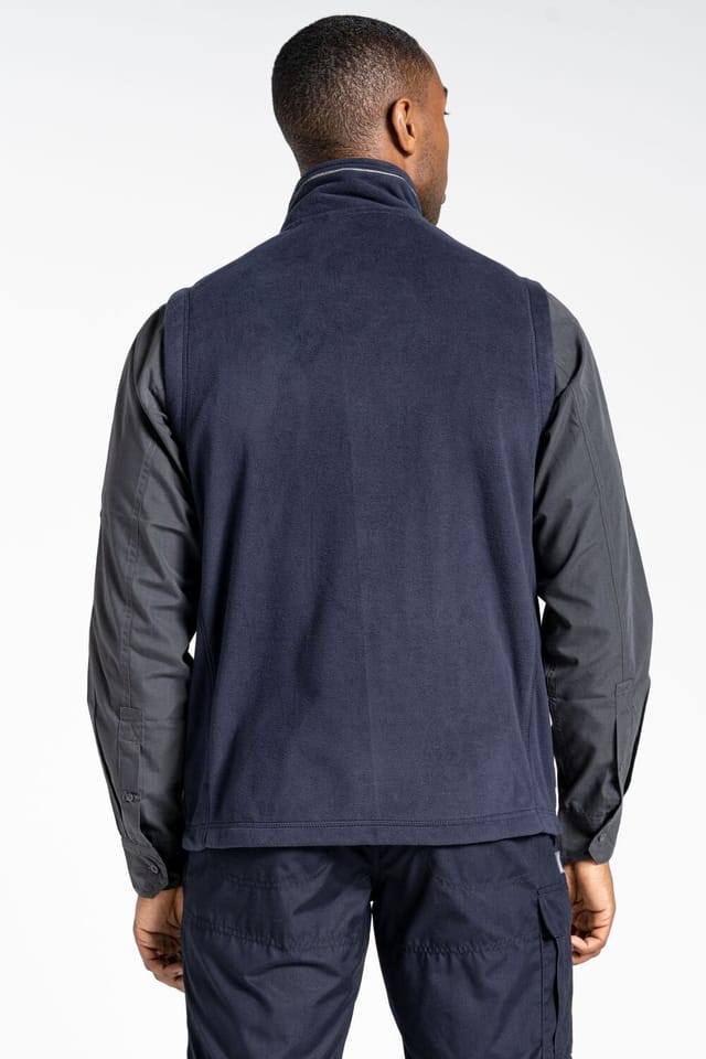 Craghoppers Craghoppers Men's Mens 'Expert Corey' Full Zip Fleece Vest in Navy - 2