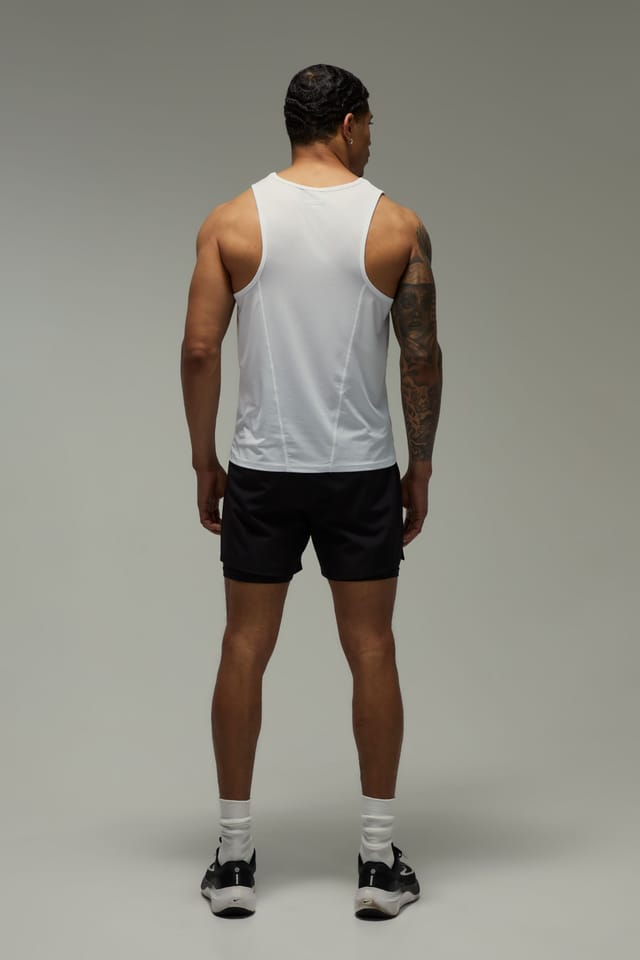 Training Dept. Training Dept. Men's Training Dept Regular Fit Vest in White - 2