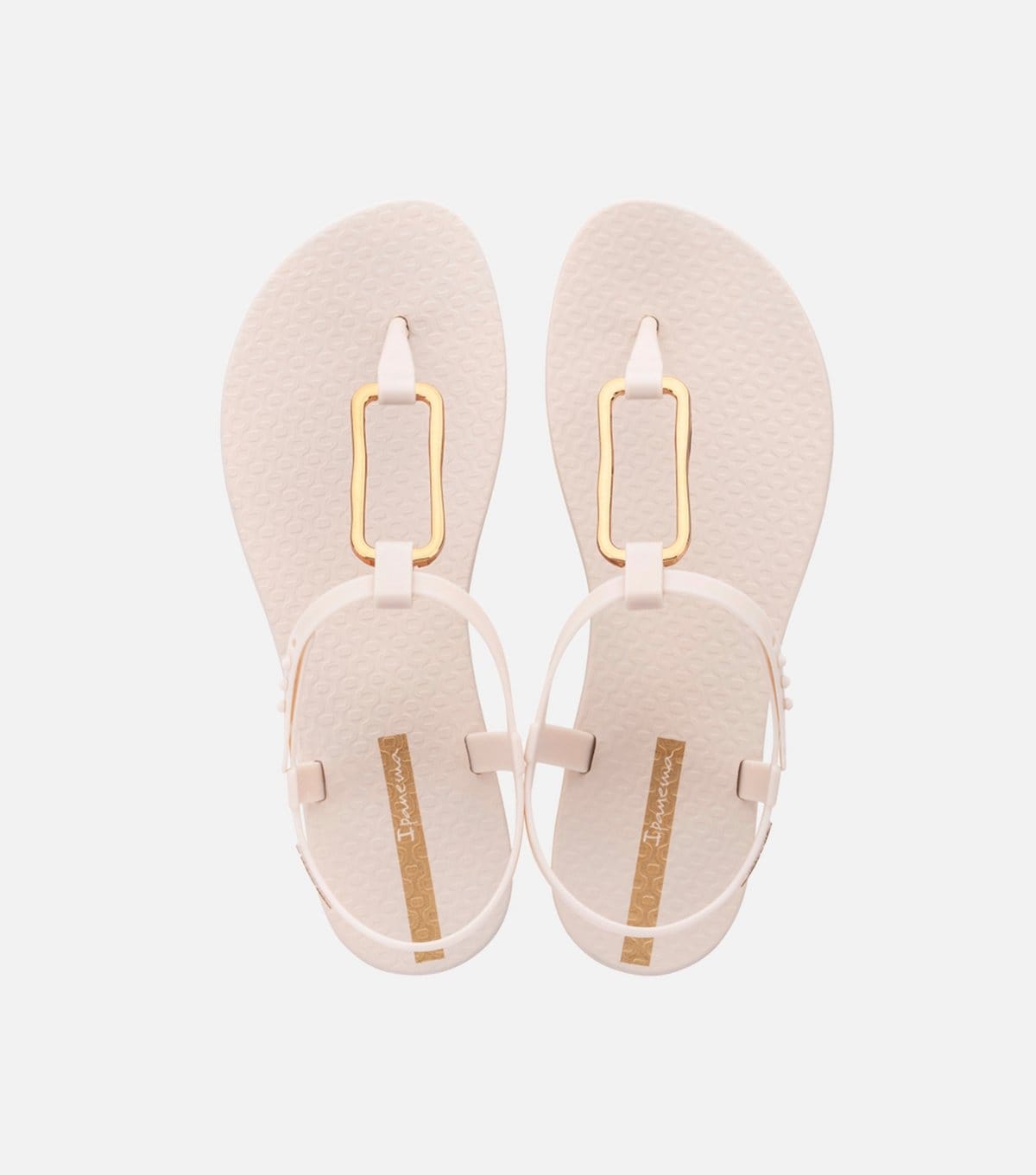 Ipanema Women's Oatmeal Class Modern Flat Sandals Ipanema New Look - 4