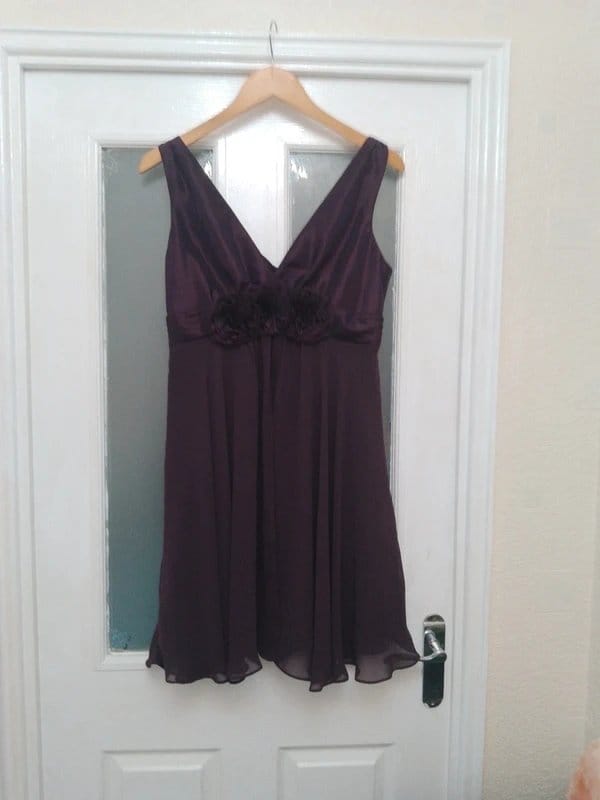 S.L. Fashions Chiffon dress - 1
