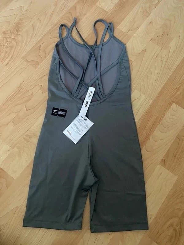 ASOS Asos playsuit sport unitard yoga size 4
