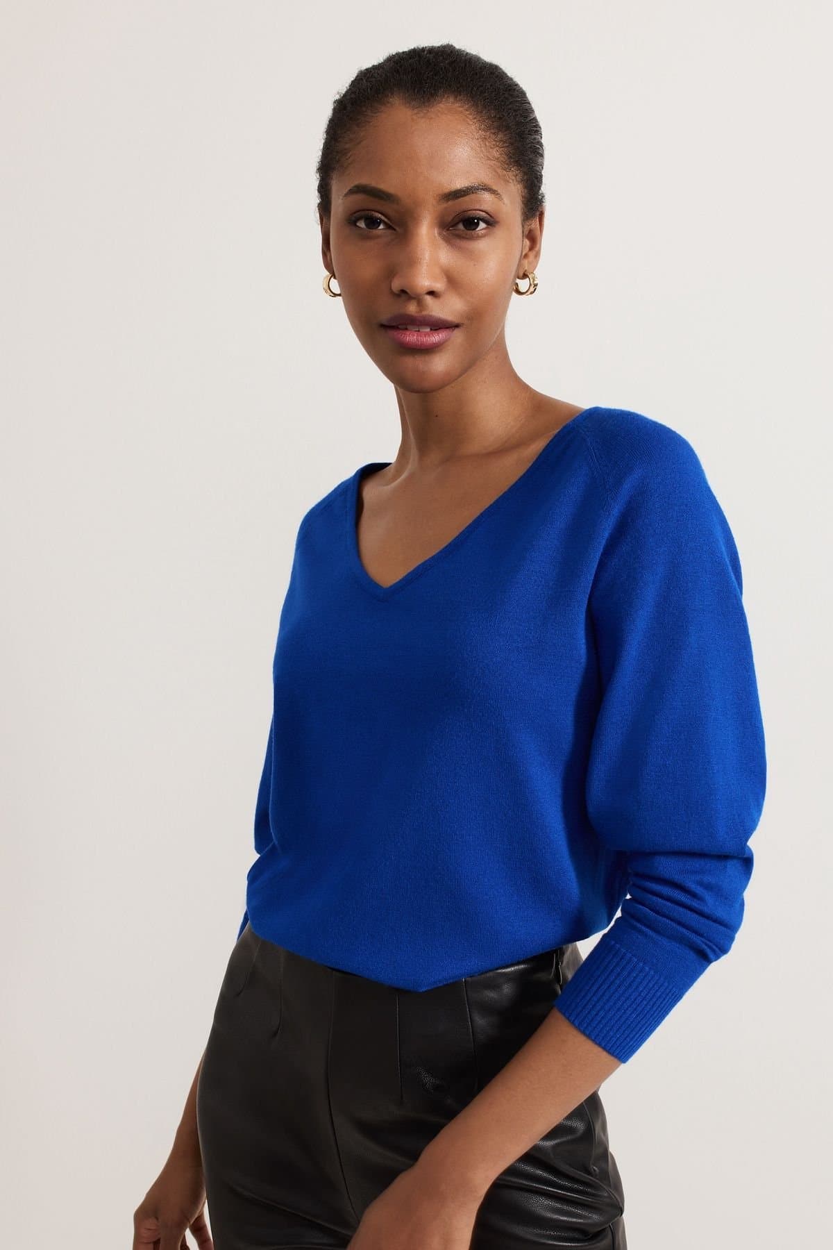 Phase Eight Phase Eight Cobalt Fine Knit Jumper