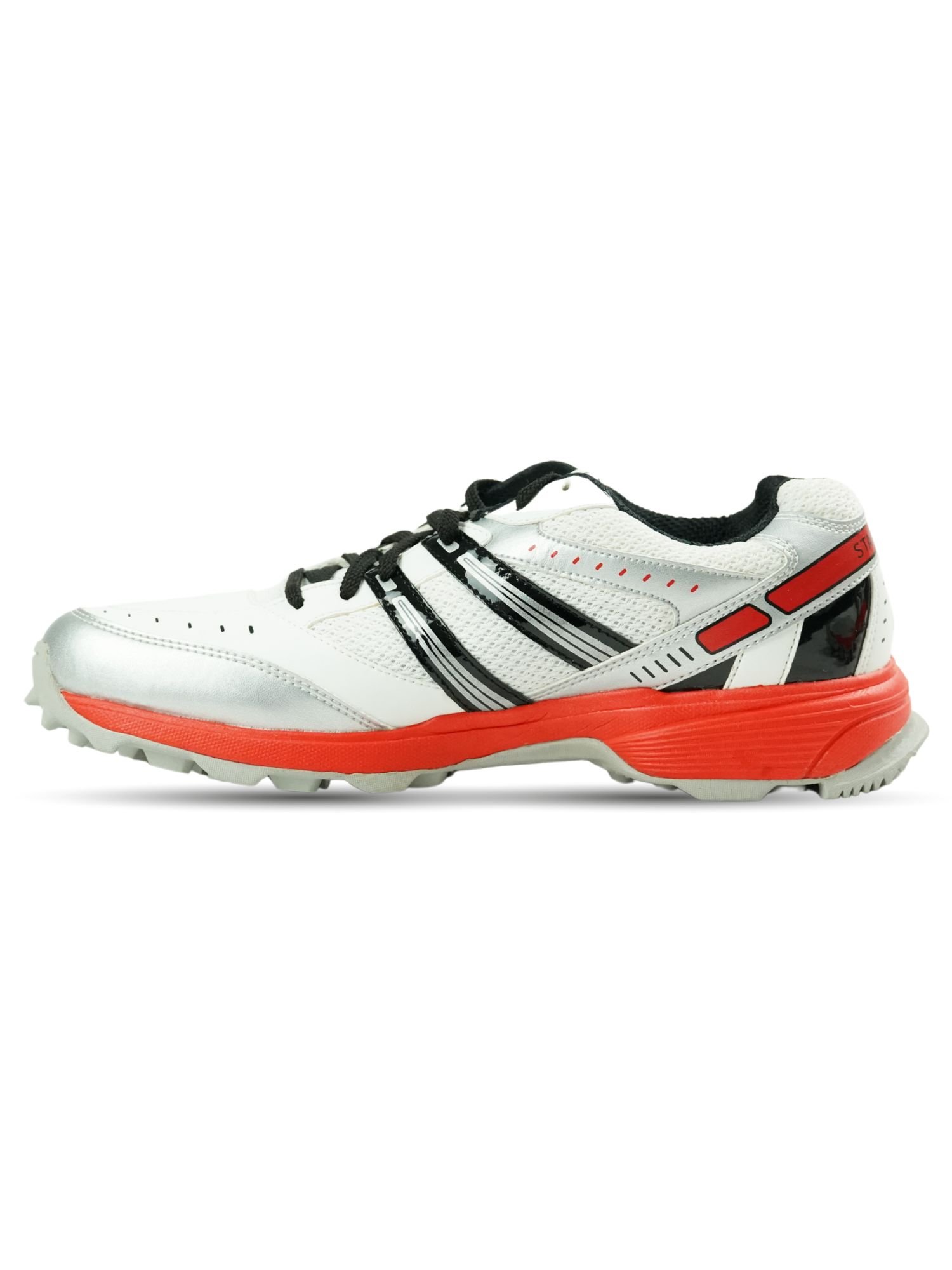 QUIVE QUIVE Glide Men's Cricket Shoes Sports Training Sneakers in Red - 3