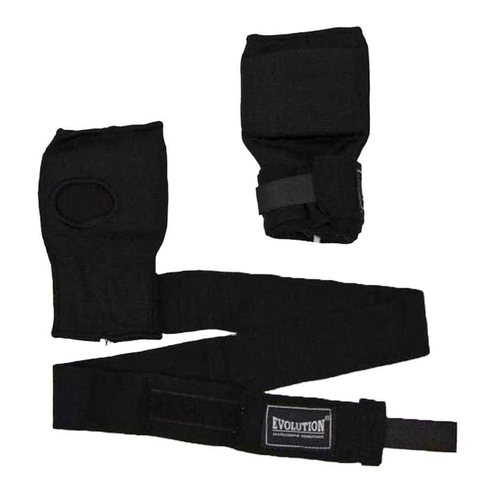 Evolution Evolution Men's Flexible Boxing Training Gloves in Black