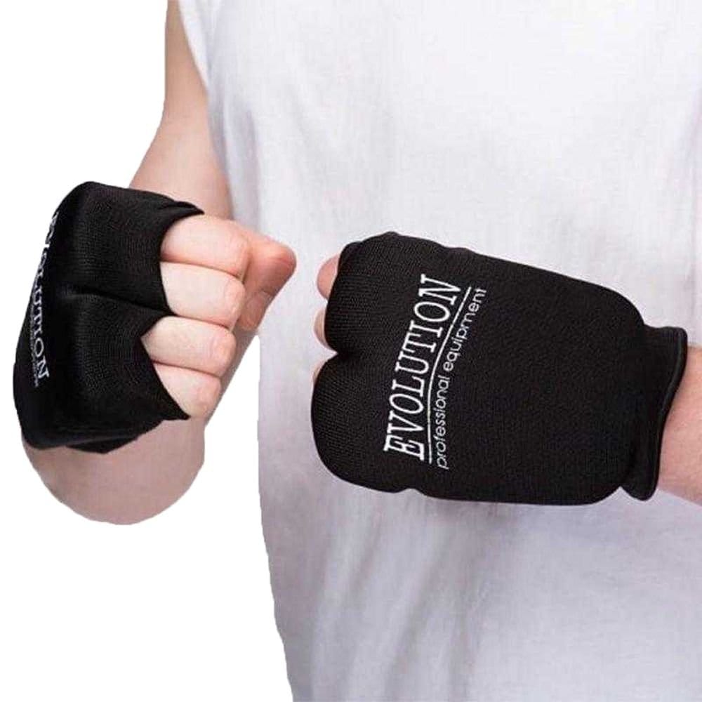 Evolution Evolution Men's Flexible Boxing Training Gloves in Black - 4