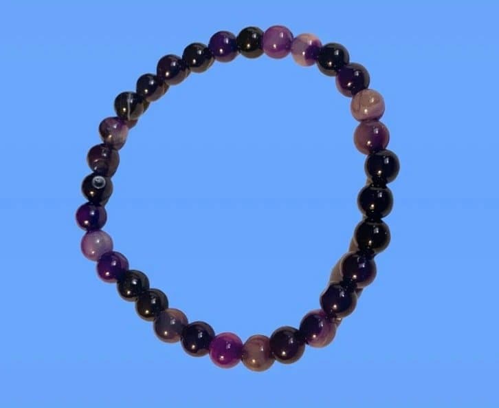 Crystal Purple amethyst bracelet