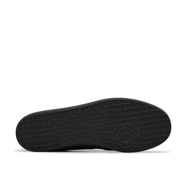 Clarks Clarks Men's Fosse Go Black Leather Trainers - 3