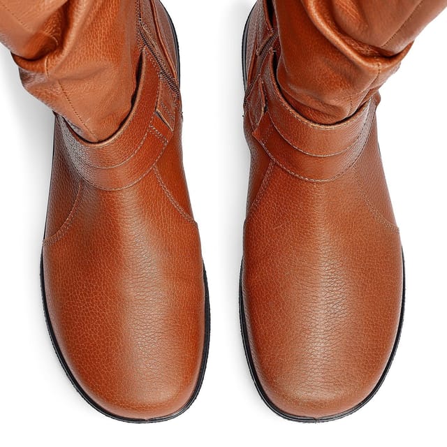 Hotter Hotter Women's Extra Wide 'Ballinderry' Boots in Tan - 3