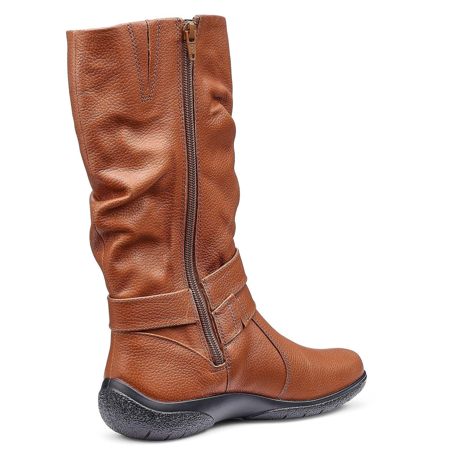 Hotter Hotter Women's Extra Wide 'Ballinderry' Boots in Tan - 4