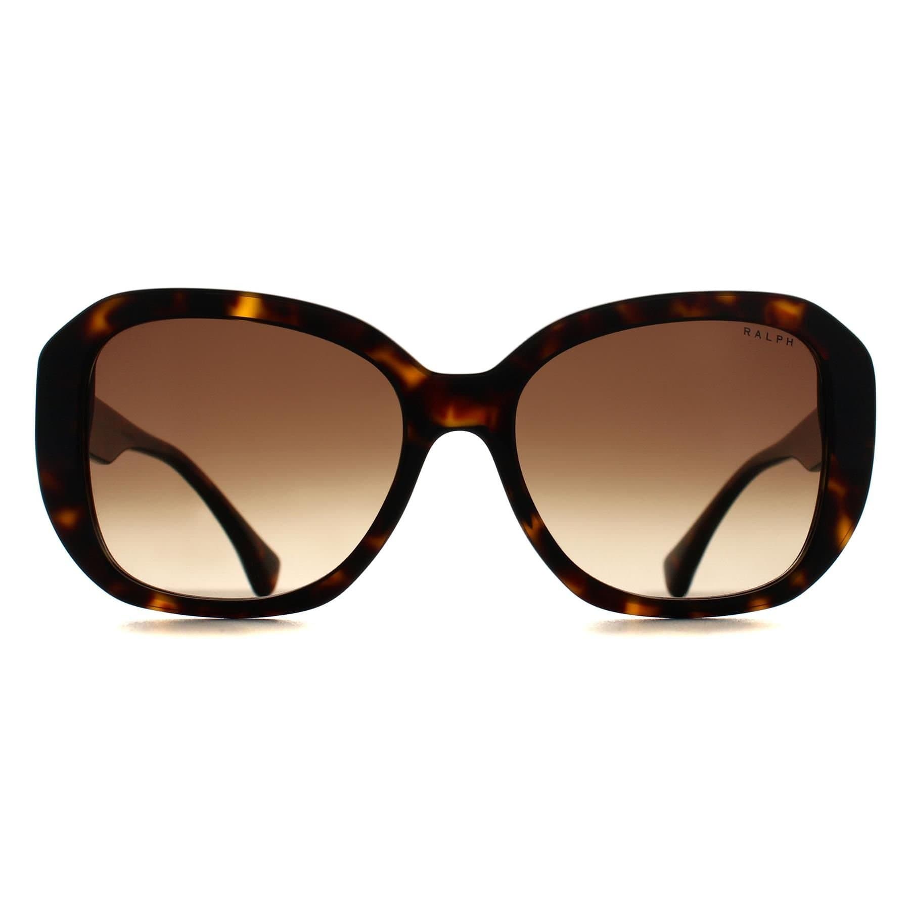 Ralph by Ralph Lauren Ralph by Ralph Lauren Women's Square Shiiny Brown Gradient Brown RA5321U