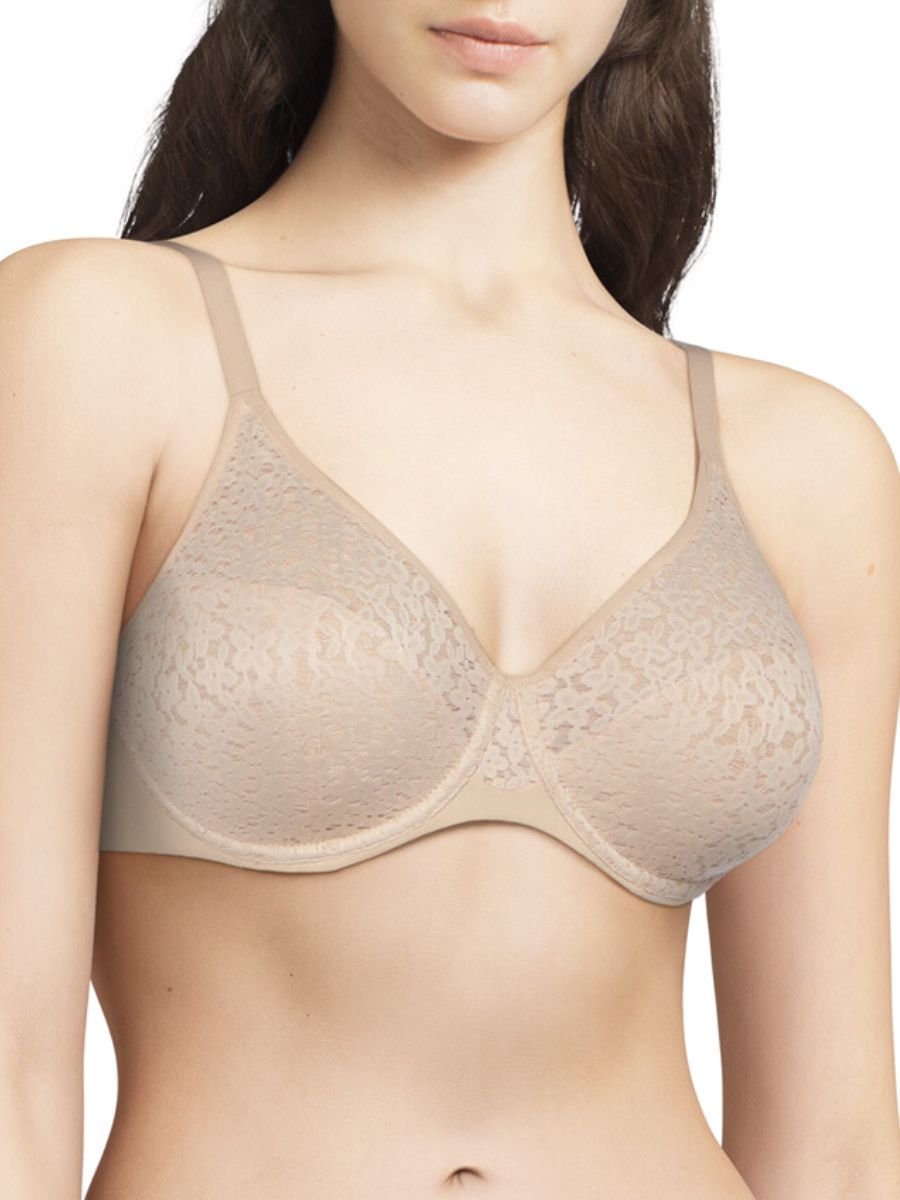 Chantelle Chantelle Women's Easy Feel Norah Covering Moulded Bra in Nude - 2