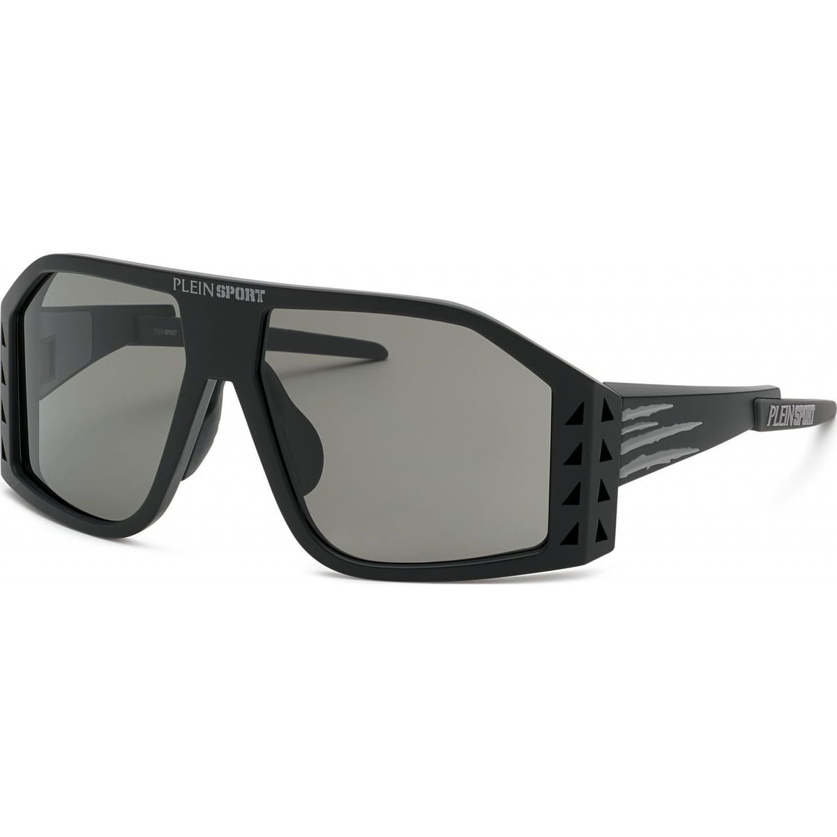 Plein Sport Plein Sport Men's SSP002-610U28 Square/Rectangle Sunglasses in Black - 1