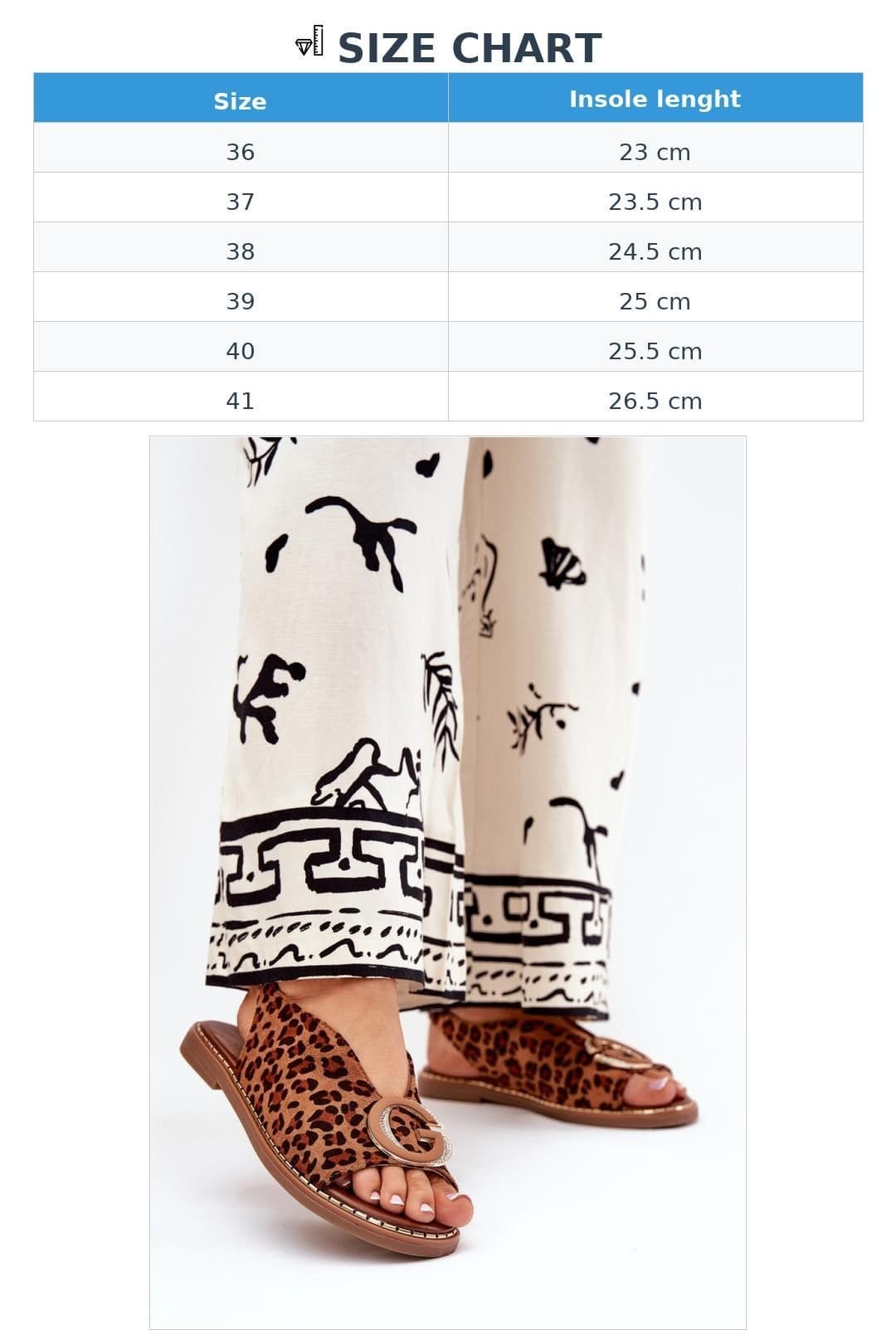 Love Lace Love Lace Women's Flat Embellished Sandals with Adjustable Buckle Strap Fit in Brown - 4