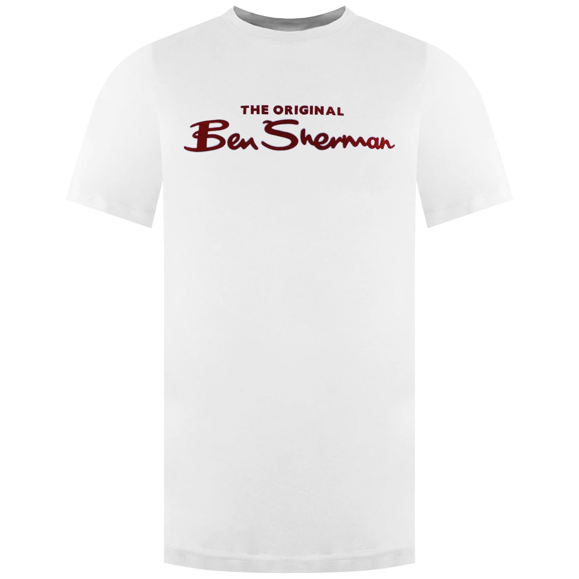 Ben Sherman Ben Sherman Men's Logo White T-Shirt