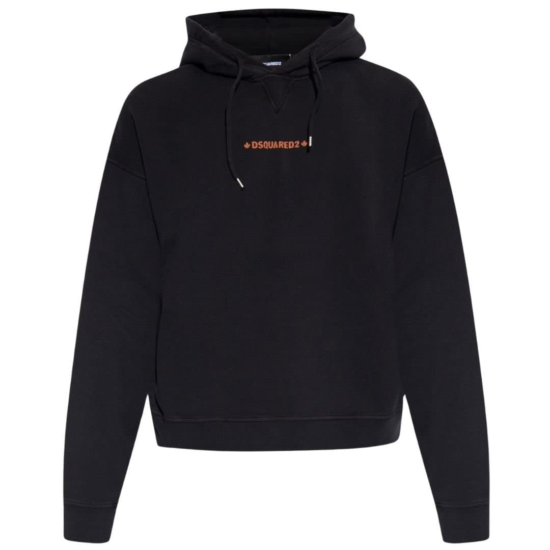 Dsquared2 Dsquared2 Men's Cipro Fit Small Logo Black Hoodie�