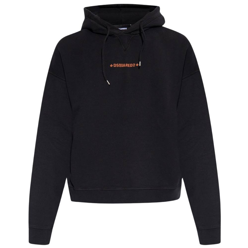 Dsquared2 Dsquared2 Men's Cipro Fit Small Logo Black Hoodie� - 2