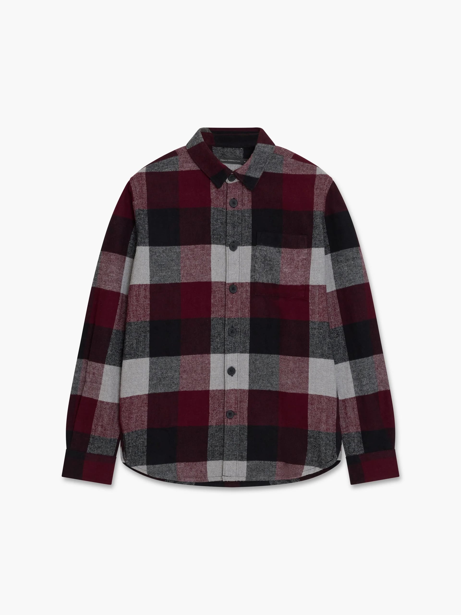 French Connection Red Check Overshirt