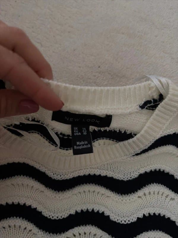 New Look New look - stripped jumper - size 14 women’s