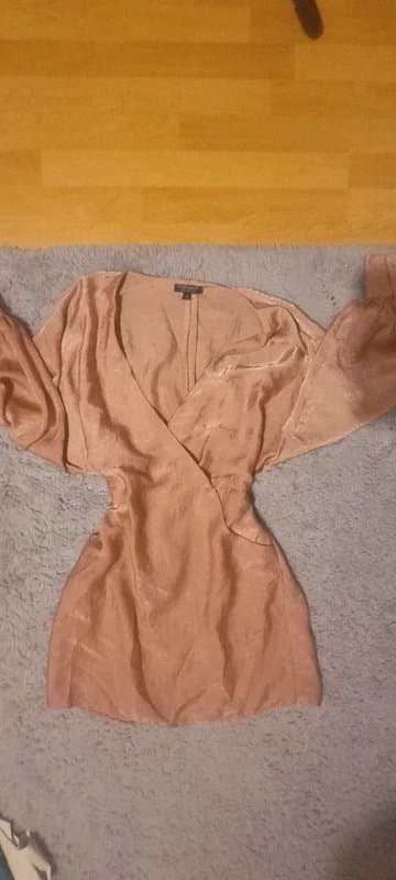 Topshop Lovely satin dress size M