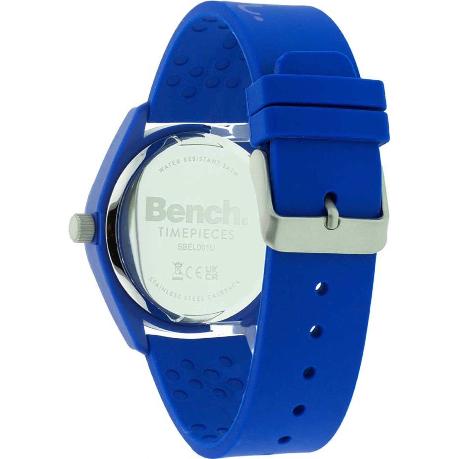 Bench Bench Men's SBEL001U 39mm Quartz Watch in Blue - 3