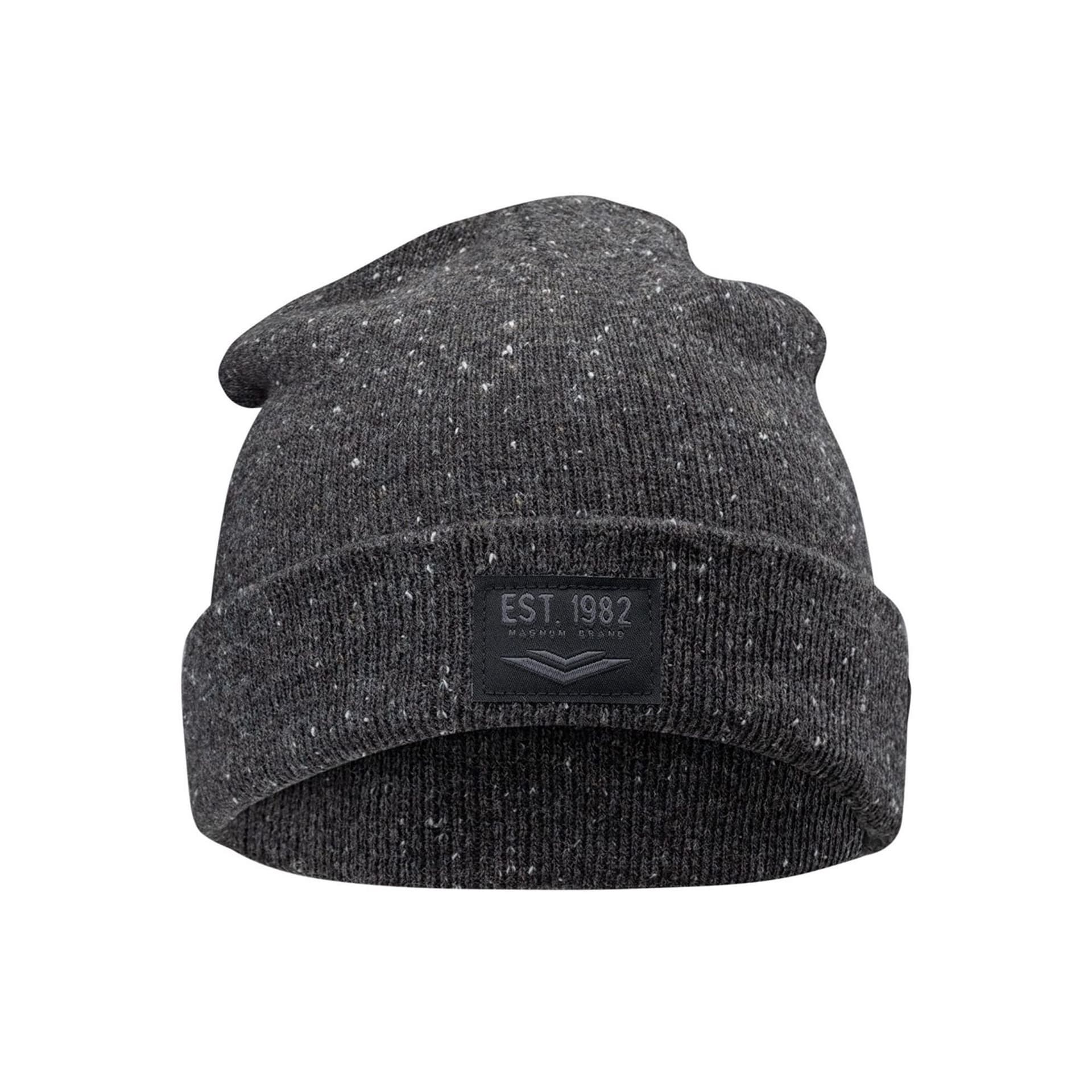 magnum Magnum Men's Halit Logo Beanie in Dark Grey