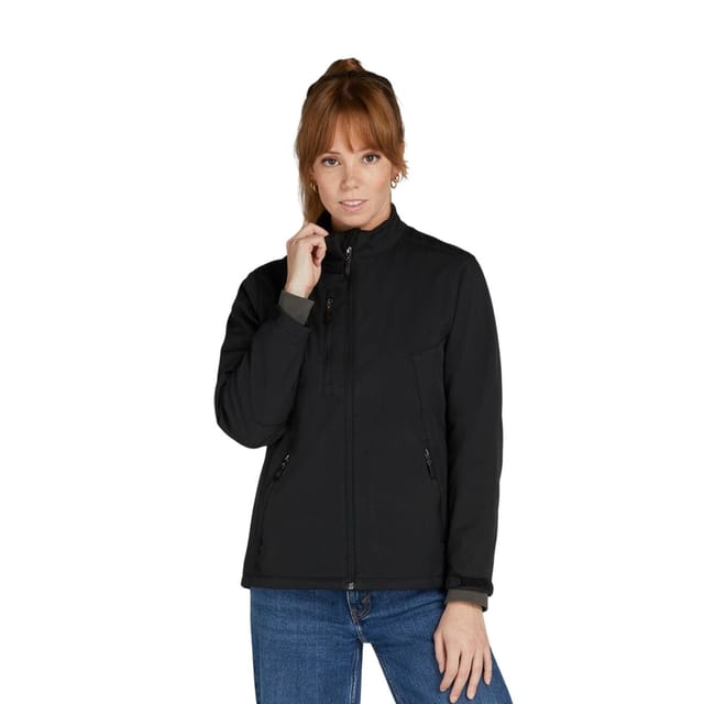 SG SG Women's Signature Tagless Soft Shell Jacket in Black - 2
