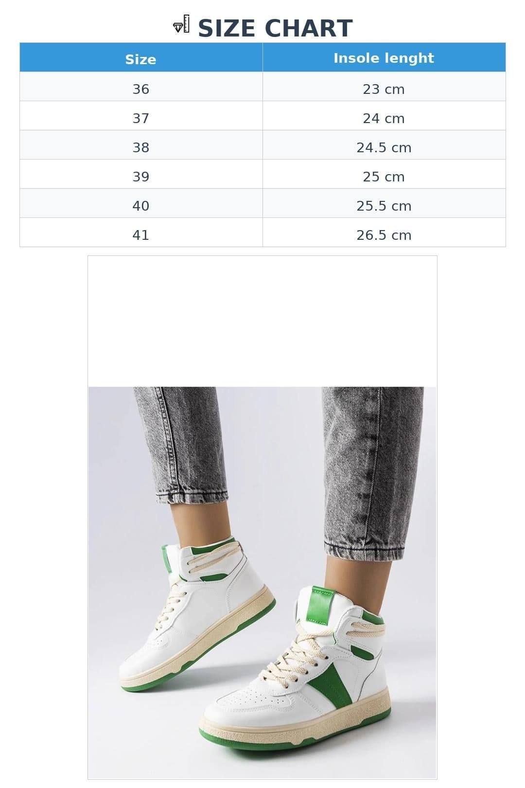 Love Lace Love Lace Women's Sport High Top Sneakers Robin Lace Up Summer Comfort Rubber Sole in White - 4