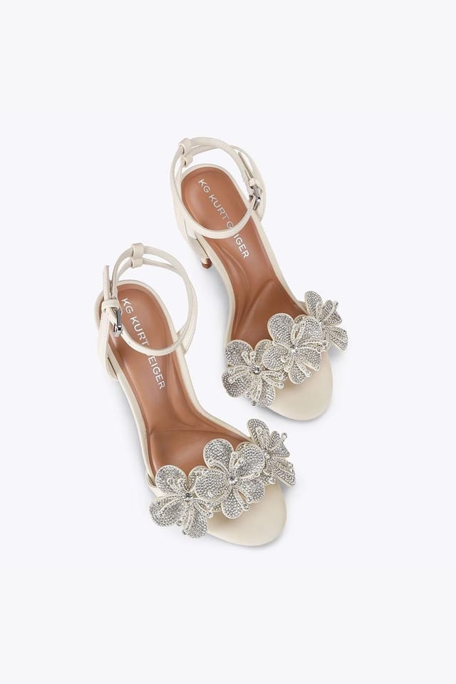 KG Kurt Geiger KG Kurt Geiger Women's 'Saskia' Heels in Cream - 2