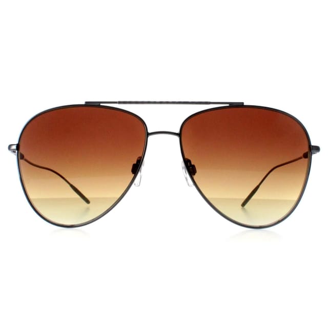 Ted Baker Ted Baker Men's Aviator Gunmetal Brown Gradient TB1625 Sutton in Grey - 2
