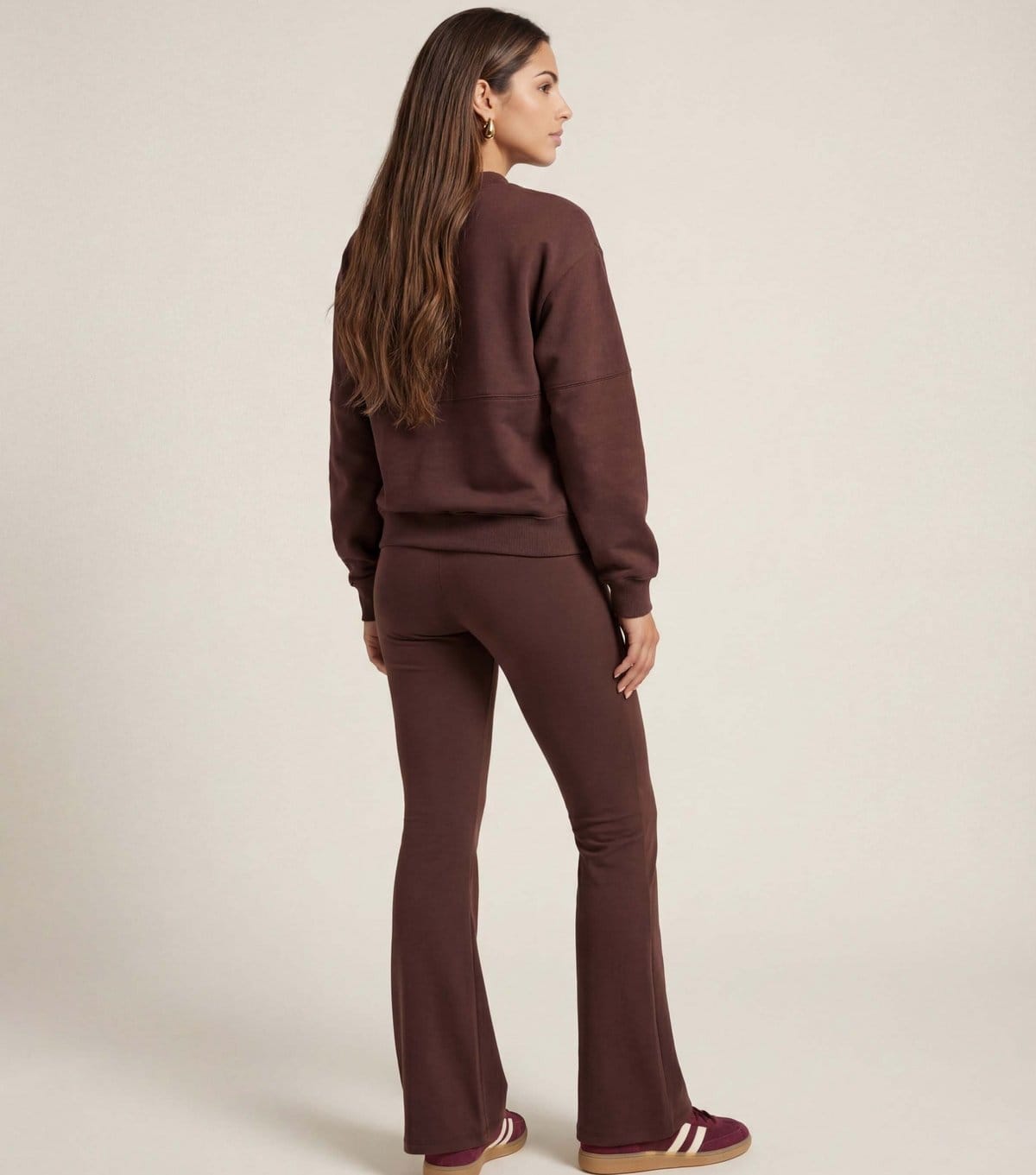 Urban Bliss Women's Brown Bomber Jacket and Trousers Set Urban Bliss New Look - 4