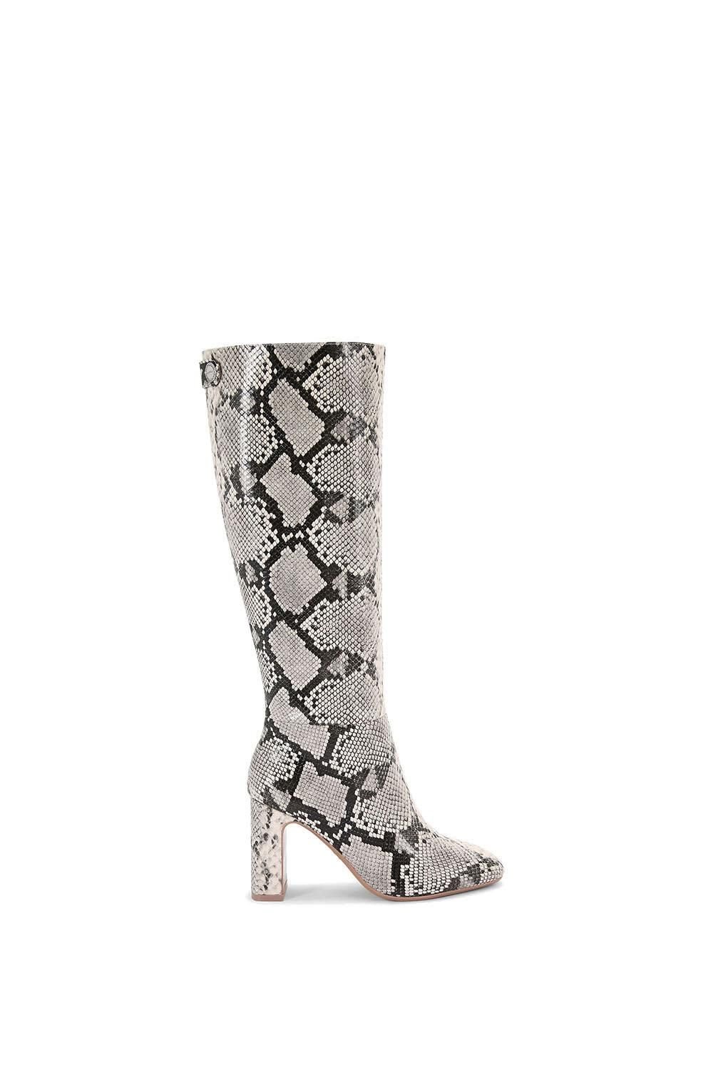Carvela Carvela Women's 'Jackpot Knee' Snake Print Boots in Black - 2